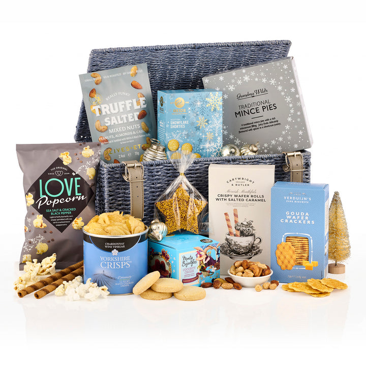 Frosted Gift Hamper | Premium Corporate Christmas Sweet Gift | Christmas 2026