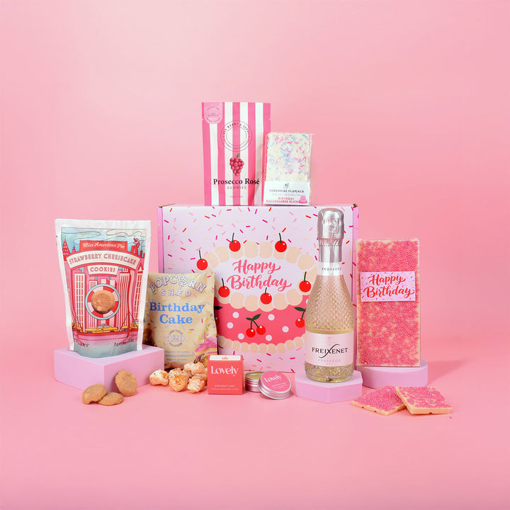 The Luxe Happy Birthday Prosecco Gift Set