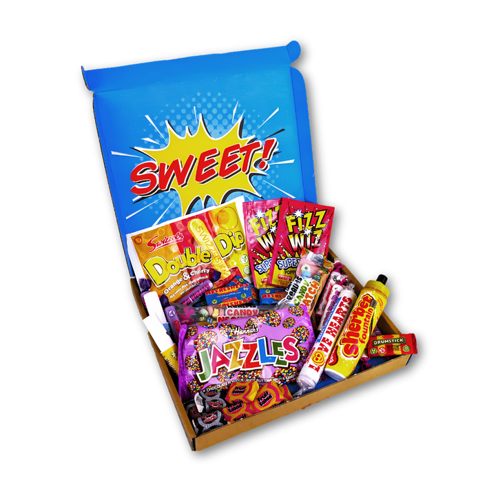 Retro Sweets Hamper - Penny Post Letterbox Gift
